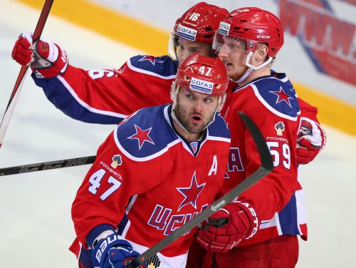 KHL Zvaigžņu spēles līdzjutēju balsojumā uzvar Radulovs un Mozjakins