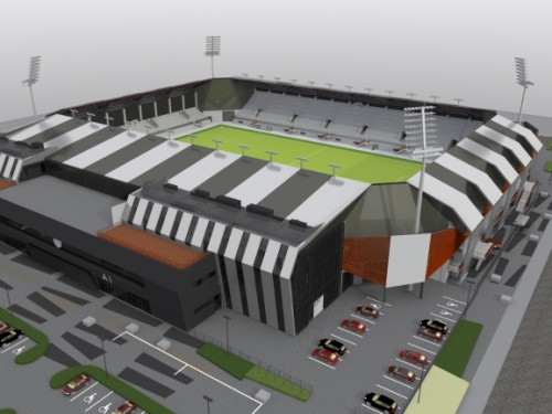 Jaunā stadiona celtniecība var izmaksāt līdz pat 14,9 miljoniem
