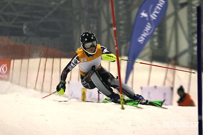 L.Gasūnai punktu rekords un 5.vieta milzu slalomā Japānā