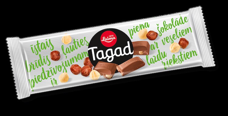 “Orkla Confectionery & Snacks Latvija” iepazīstina ar jaunu produktu līniju “Tagad”