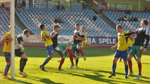 Gauračam pirmie vārti, ukrainis Ļitovka par mūsu futbolu