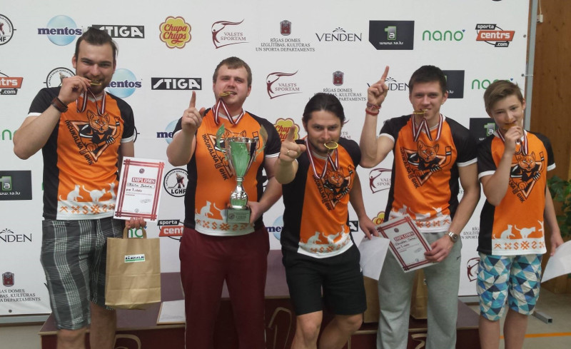 Inčukalna GHK - Latvijas komandu čempioni galda hokejā