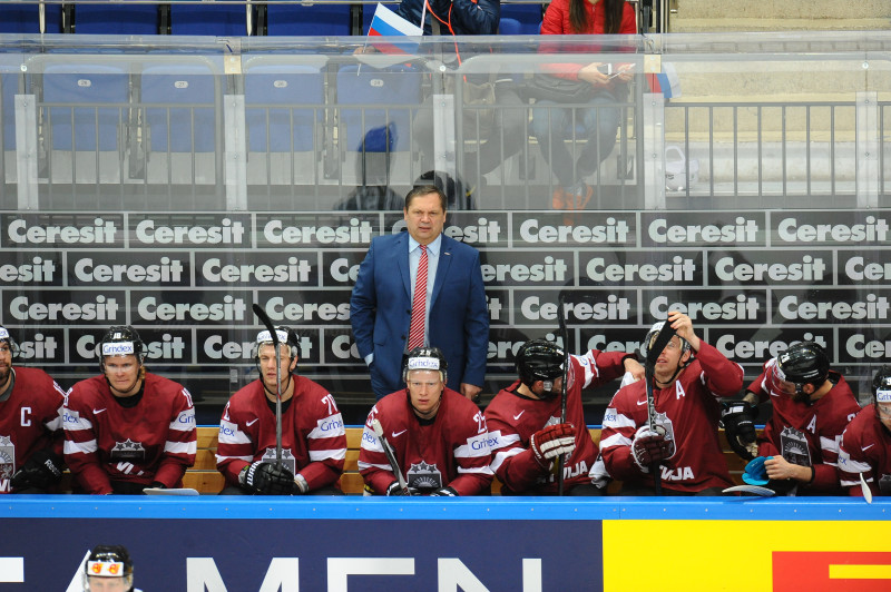 Nosaukti Latvijas hokeja izlases kandidāti OS kvalifikācijas turnīram Rīgā