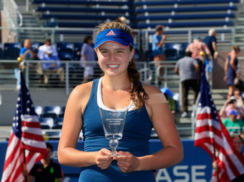 "US Open" junioru turnīros uzvar ASV un Kanādas talanti