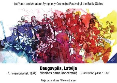Daugavpilī notiks Latvijā pirmais Baltijas valstu jauniešu un amatieru simfonisko orķestru festivāls