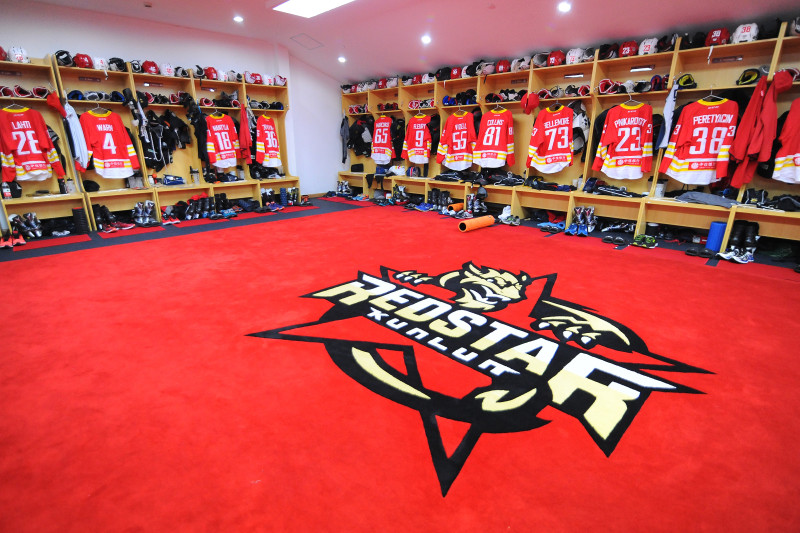 KHL dienas vienīgajā spēlē triumfē Pekinas "Kunlun Red Star"