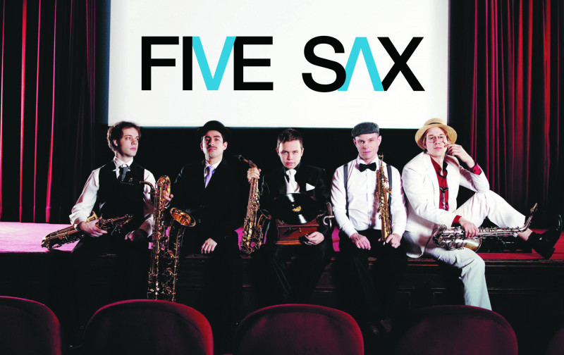 Festivālu Saxophonia atklās saksofonu ansamblis Five Sax