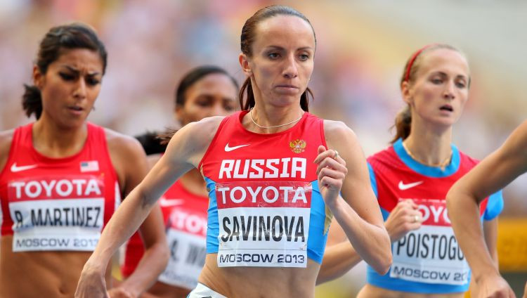 Krievijas skrējējai Savinovai atņemts olimpiskās čempiones tituls un citas medaļas