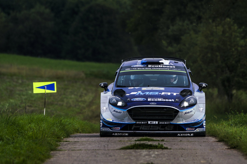 WRC līderis Noivils izstājas, Tanaks nostiprinās Vācijas posma vadībā