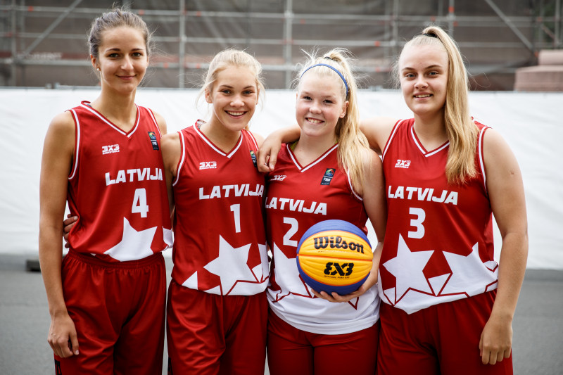 Latvijas U18 izlases basketbolistes startēs Eiropas 3x3 kausa finālturnīrā Ungārijā