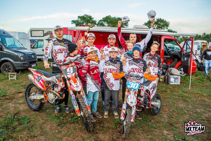 Latvijas komanda arī šogad startēs "Coupe de l'Avenir" motokrosā