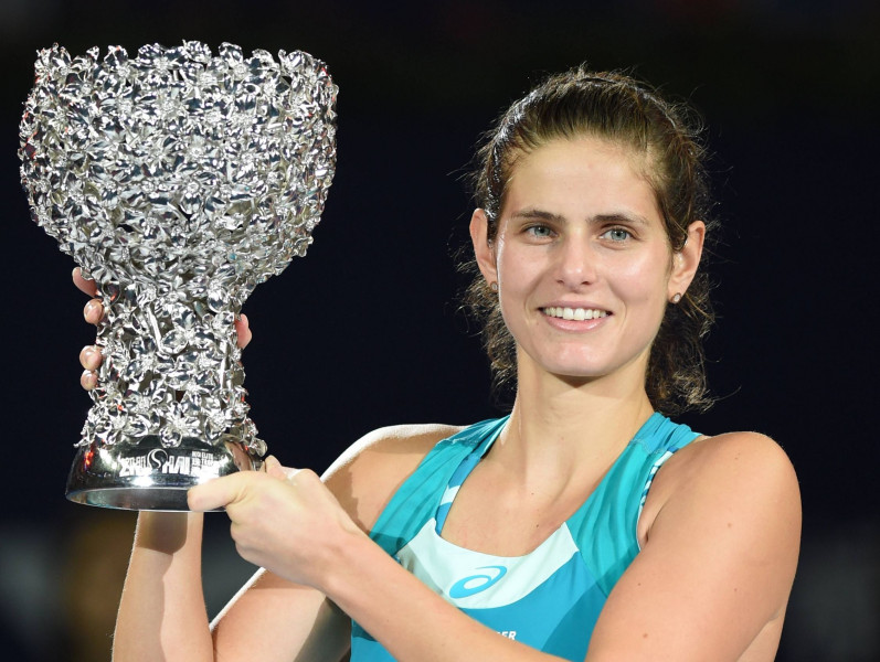 Gērgesa ar devīto uzvaru pēc kārtas triumfē "WTA Elite Trophy"