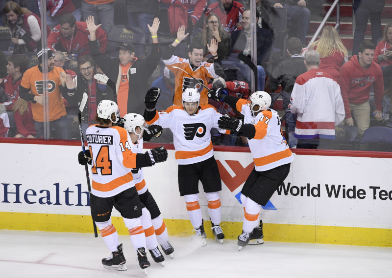 Filadelfijas "Flyers" Vašingtonā izcīna savu septīto uzvaru pēdējās astoņās spēlēs