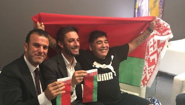 Maradona strādās Baltkrievijā – noslēgts trīs gadu līgums ar Brestas "Dynamo"
