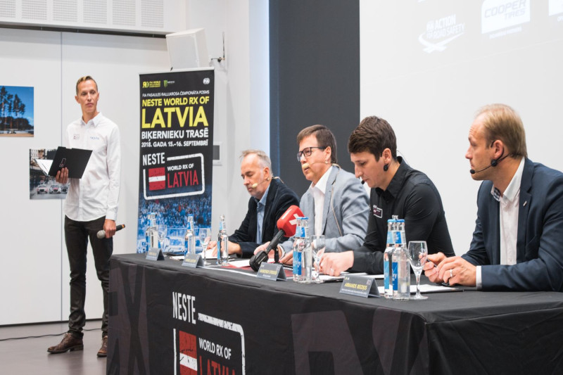 ''Neste World RX of Latvia'' posmā uz starta izies četri latviešu sportisti