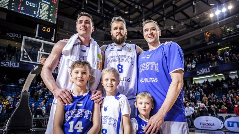 Igaunijas basketbola izlasē PK kvalifikācijā negaidīti uzvar Serbiju