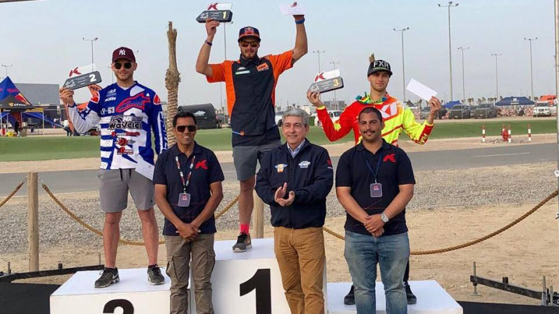 Toms Macuks izcīna 2.vietu Kuveitas motokrosa sacensībās