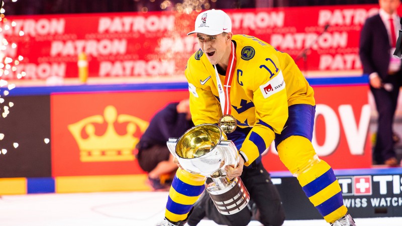 Pasaules čempionu sastāva kapteinis Baklunds nepalīdzēs Zviedrijas izlasei