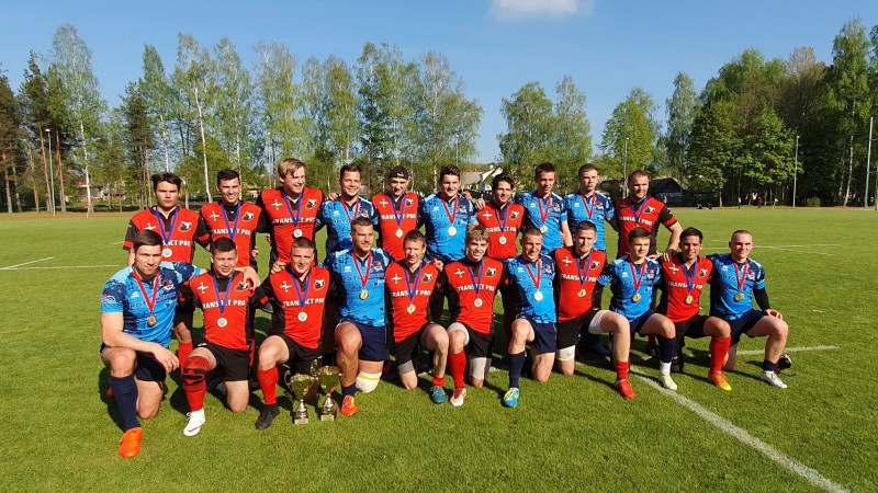 "Miesnieki" izcīna otro vietu Baltijas čempionātā regbijā-7