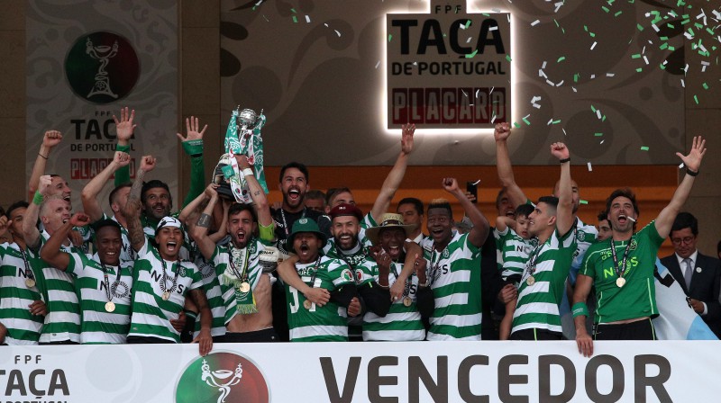 "Porto" izglābjas pagarinājuma izskaņā, tomēr pendelēs Portugāles kausu iegūst "Sporting"