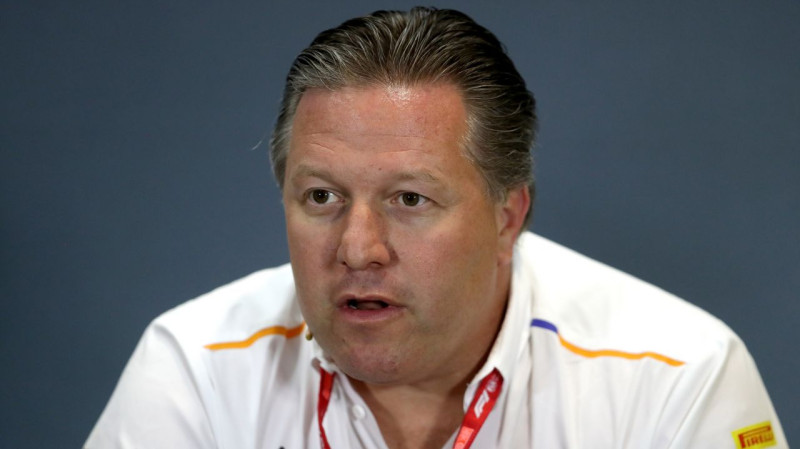 "McLaren" boss Brauns: "F1 šobrīd ir ļoti trauslā stāvoklī"