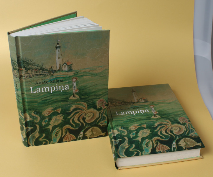 Klajā nācis nīderlandiešu mākslinieces un rakstnieces Anetes Shāpas romāns jaunajiem lasītājiem "Lampiņa"