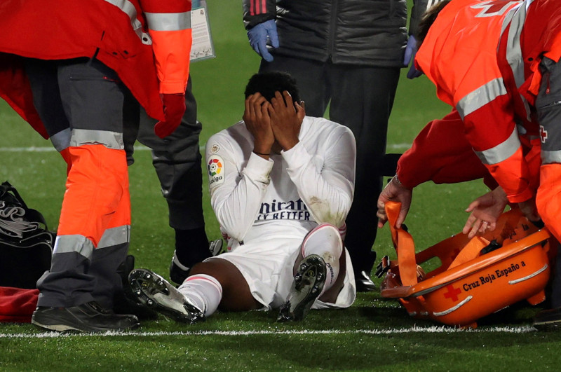 Madrides "Real" futbolists Rodrigu traumas dēļ izlaidīs trīs mēnešus