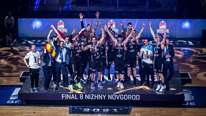 VEF pretiniece ''San Pablo Burgos'' otro sezonu pēc kārtas triumfē FIBA ČL