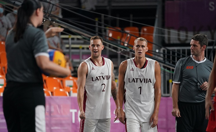 3x3 basketbols Tokijā skaitļos: Latvijai labākais uzbrukums turnīrā