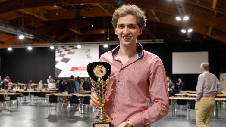 "RTU Open 2021" šaha festivālā triumfē Vācijas lielmeistars, latvietis Kovaļenko nenosargā vadību