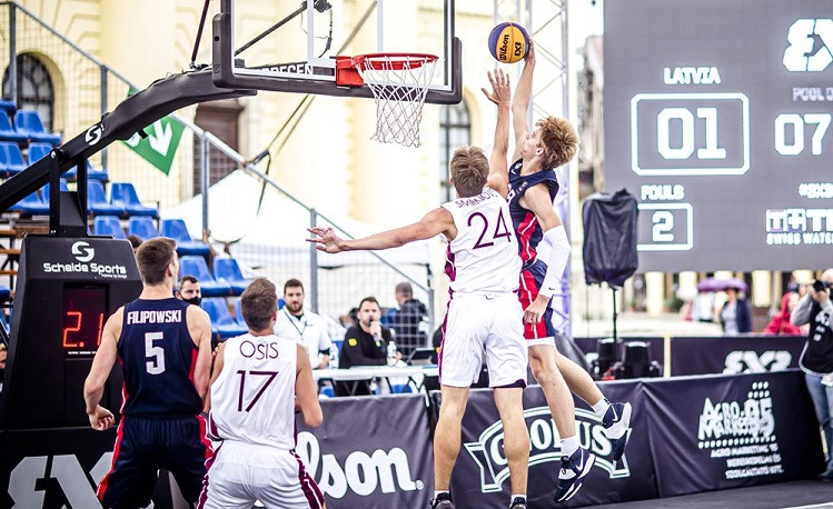 Latvijas U18 3x3 izlases basketbolisti bez uzvarām noslēdz dalību Pasaules kausā