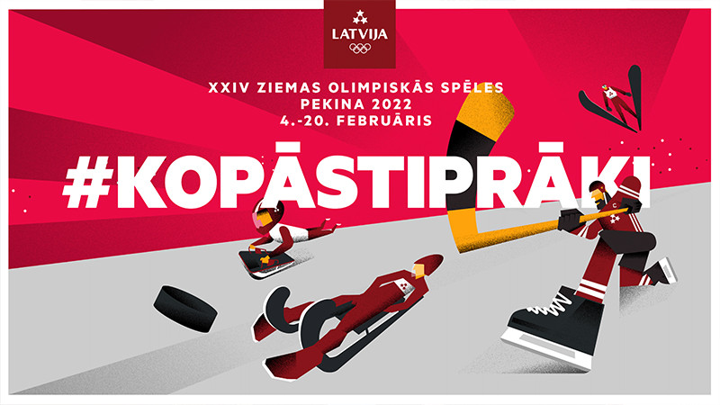 Latvijas olimpiskās komandas "Pekina 2022" sportisti