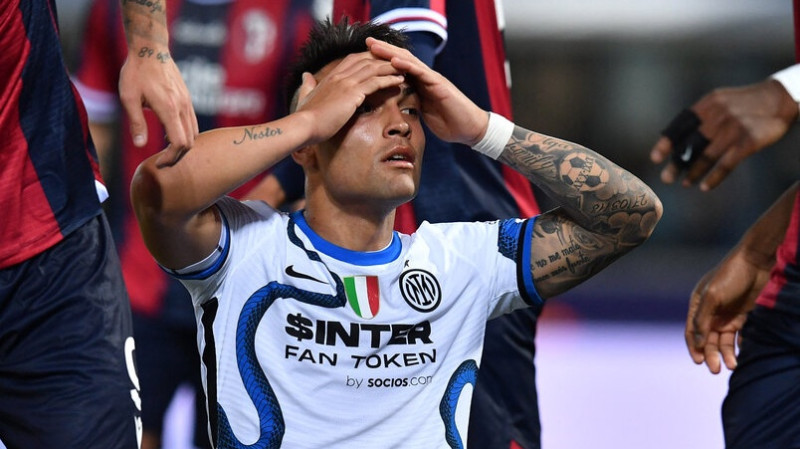 ''Inter'' piedzīvo sāpīgu zaudējumu pret ''Bologna'', Bergamo astoņu vārtu neizšķirts