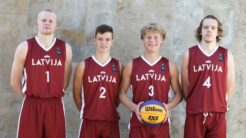 Latvijas 3x3 basketbolisti kvalificējas Eiropas U17 čempionāta finālturnīram