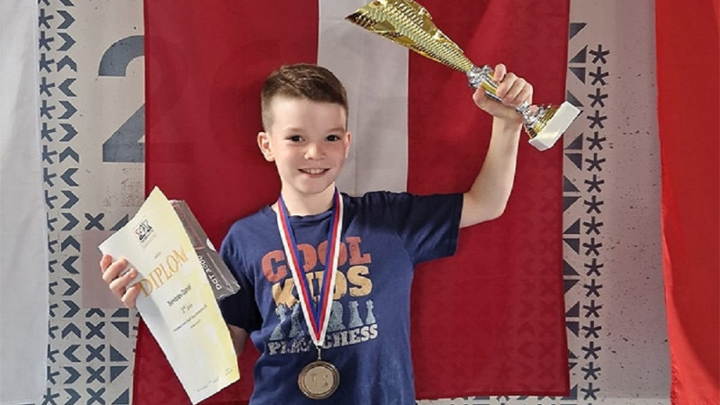 Latvijas šahistam bronza Eiropas savienības čempionātā jauniešiem