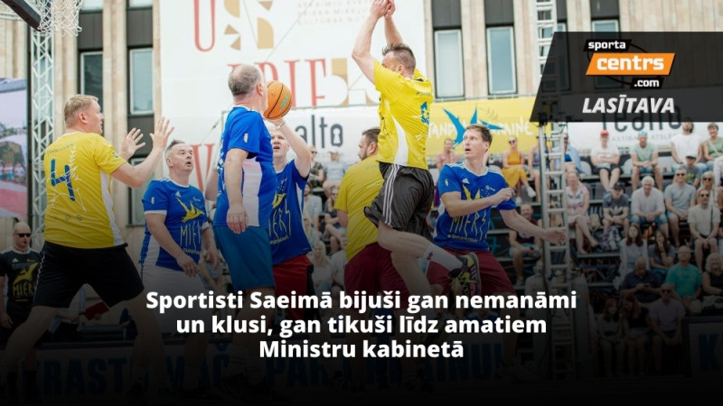 Sporta arēna pret Saeimas tribīni - profesionāli sportisti Latvijas parlamentā