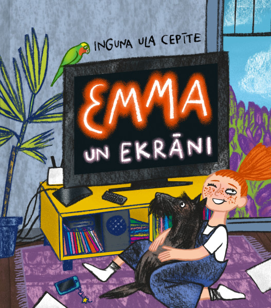 Klajā nākusi pirmā bērnu triloģijas ”Emma un ekrāni” grāmata – stāsts “Lielā jautājumu spēle”