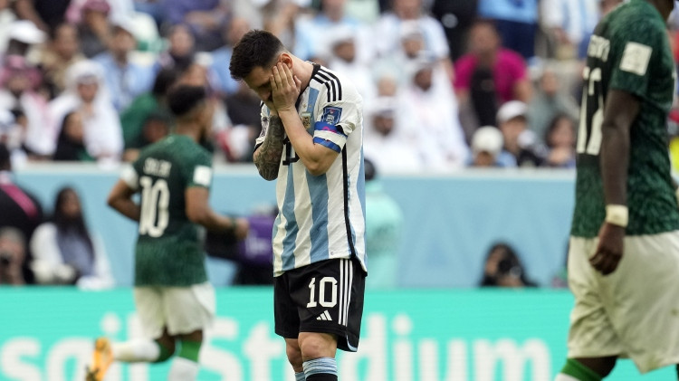 Saūda Arābijas uzvara pār Argentīnu – statistiski lielākais pārsteigums PK vēsturē