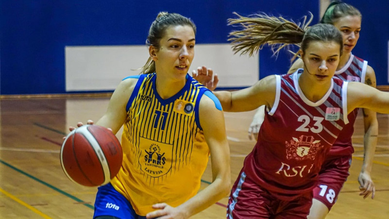 Annijai Zvirgzdiņai "triple-double", Ventspilij septītā uzvara pēc kārtas