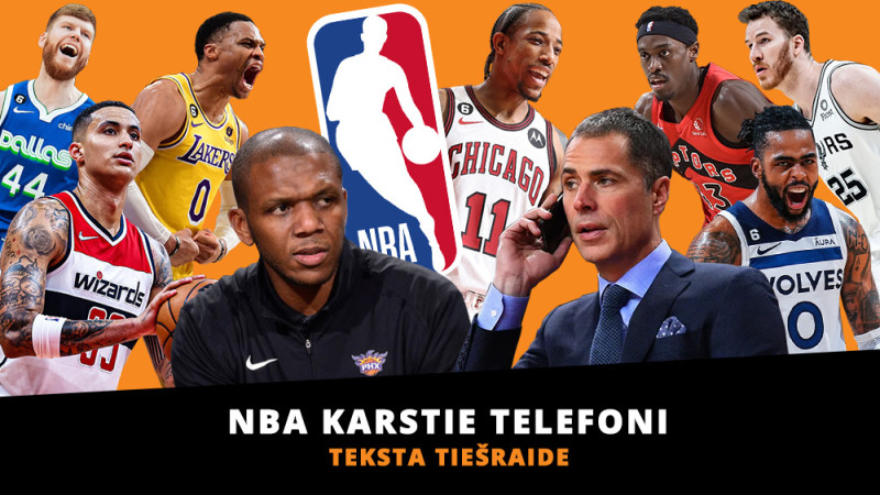 NBA karstie telefoni: pēdējā maiņu dienā aktīvākās abas Losandželosas komandas