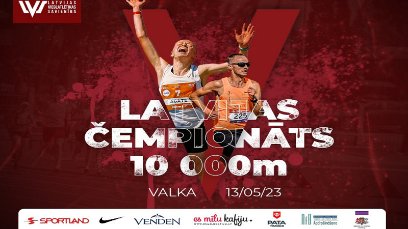 Sestdien Valkā pasaulē Top20 iekļuvusī Caune un Siņicins aizstāvēs titulus 10 000m skrējienā