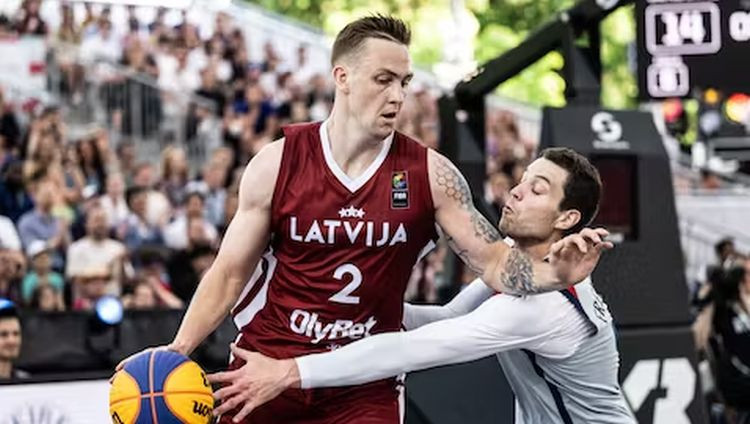 Latvijas 3x3 basketbolisti olimpiskajā kvalifikācijā Honkongā bez Lasmaņa