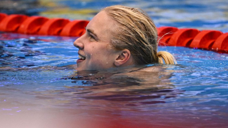 Lietuvas peldētāja Meilutīte labo pasaules rekordu 50 metros brasā