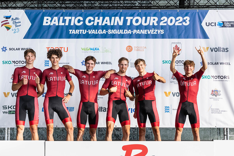 Klismets labākais no latviešiem ''Baltic Chain tour'' kopvērtējumā