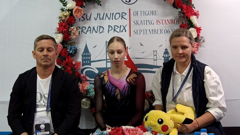 Stepčenko labākā īsā programma starp eiropietēm "Grand Prix" posmā