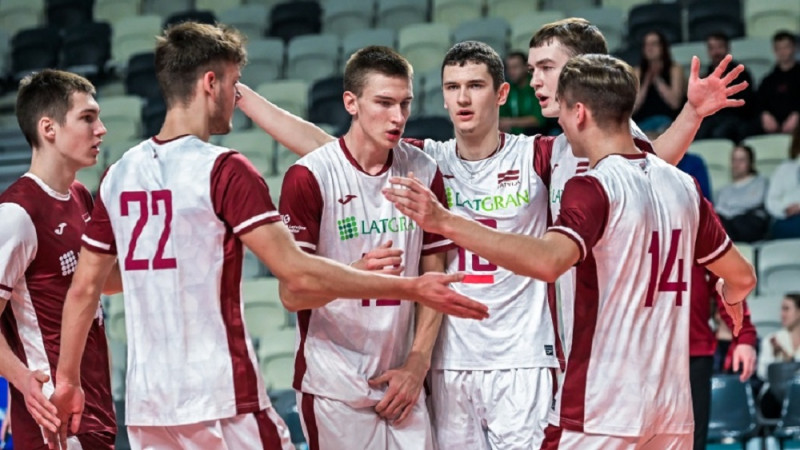 Latvijas U-20 un U-18 izlašu volejbolisti EČ kvalifikācijas otrās kārtas sacensības aizvadīs Latvijā