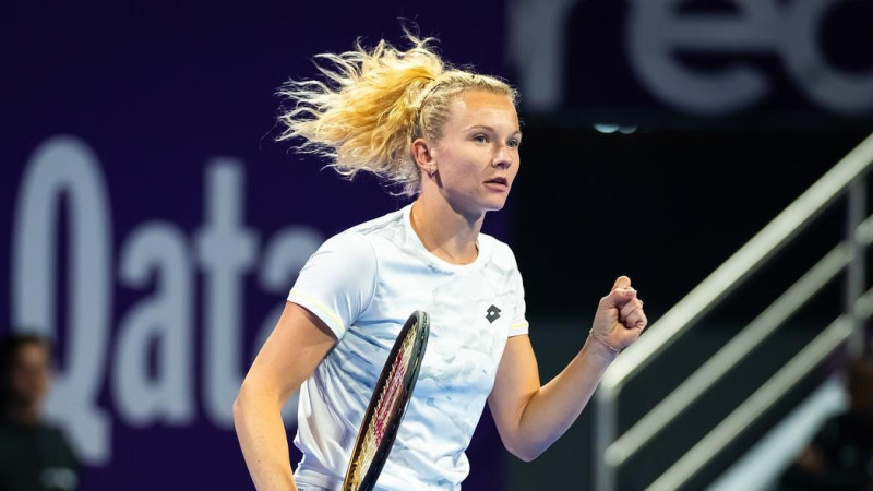 Dohas "WTA 1000": Siņakova šokē Gofu, Curenko pārsteidz Žabēru