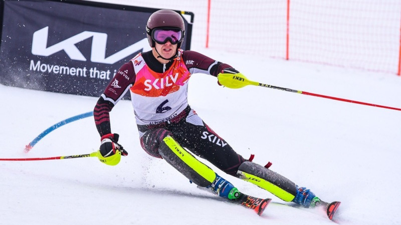 Otrajā dienā FIS BK slalomā Siguldā uzvar otra māsa Saļņikova, vīriešiem pirmie Zvejnieks un Kupčs