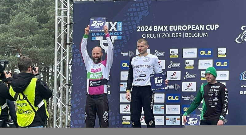 Latvijas Challange klašu braucējiem četras godalgas BMX EK 4. posmā