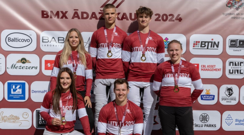 Sasniegts jauns BMX LČ dalībnieku rekords; elitē uzvar Krīgers un Pētersone